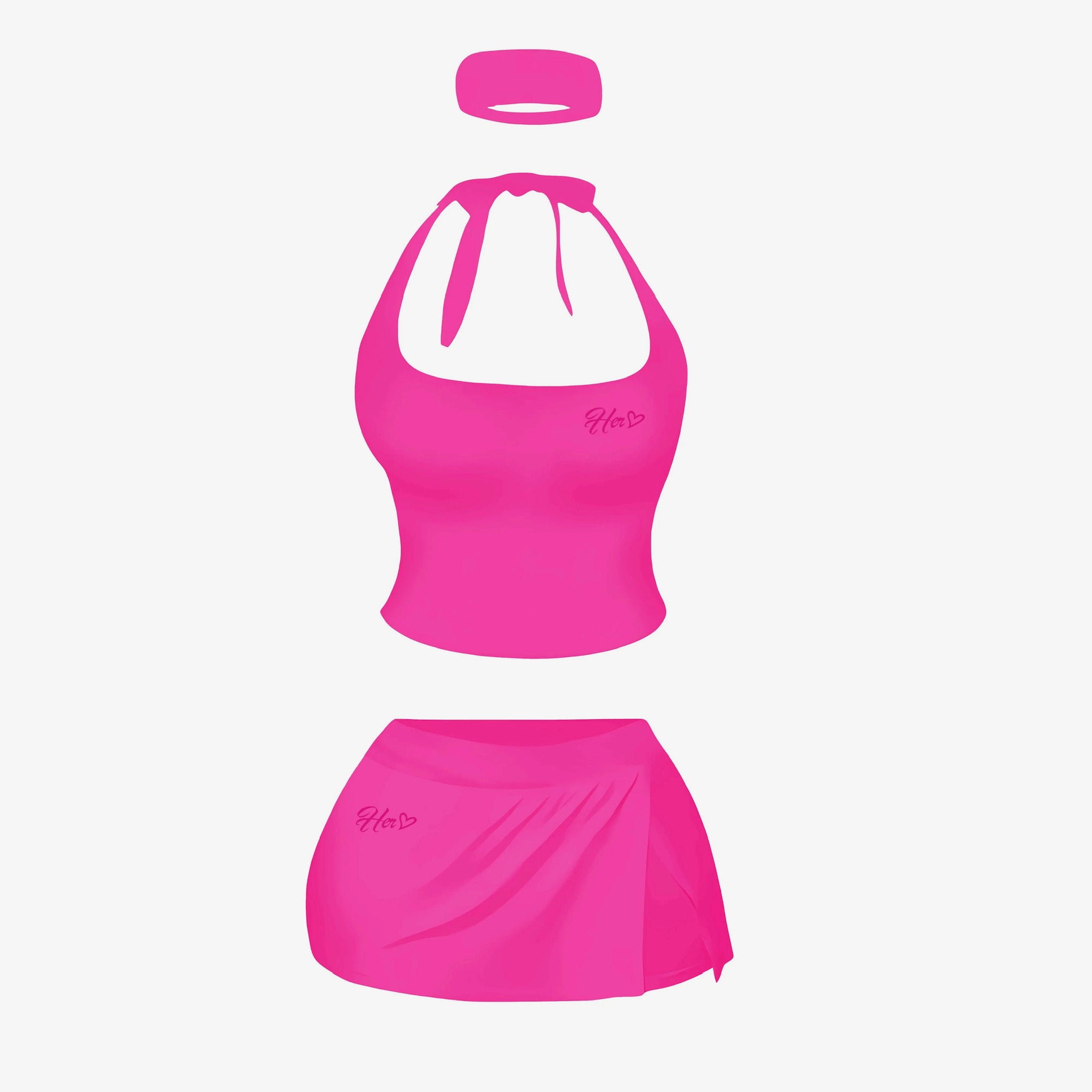 Her Halter Skirt Essentials Set