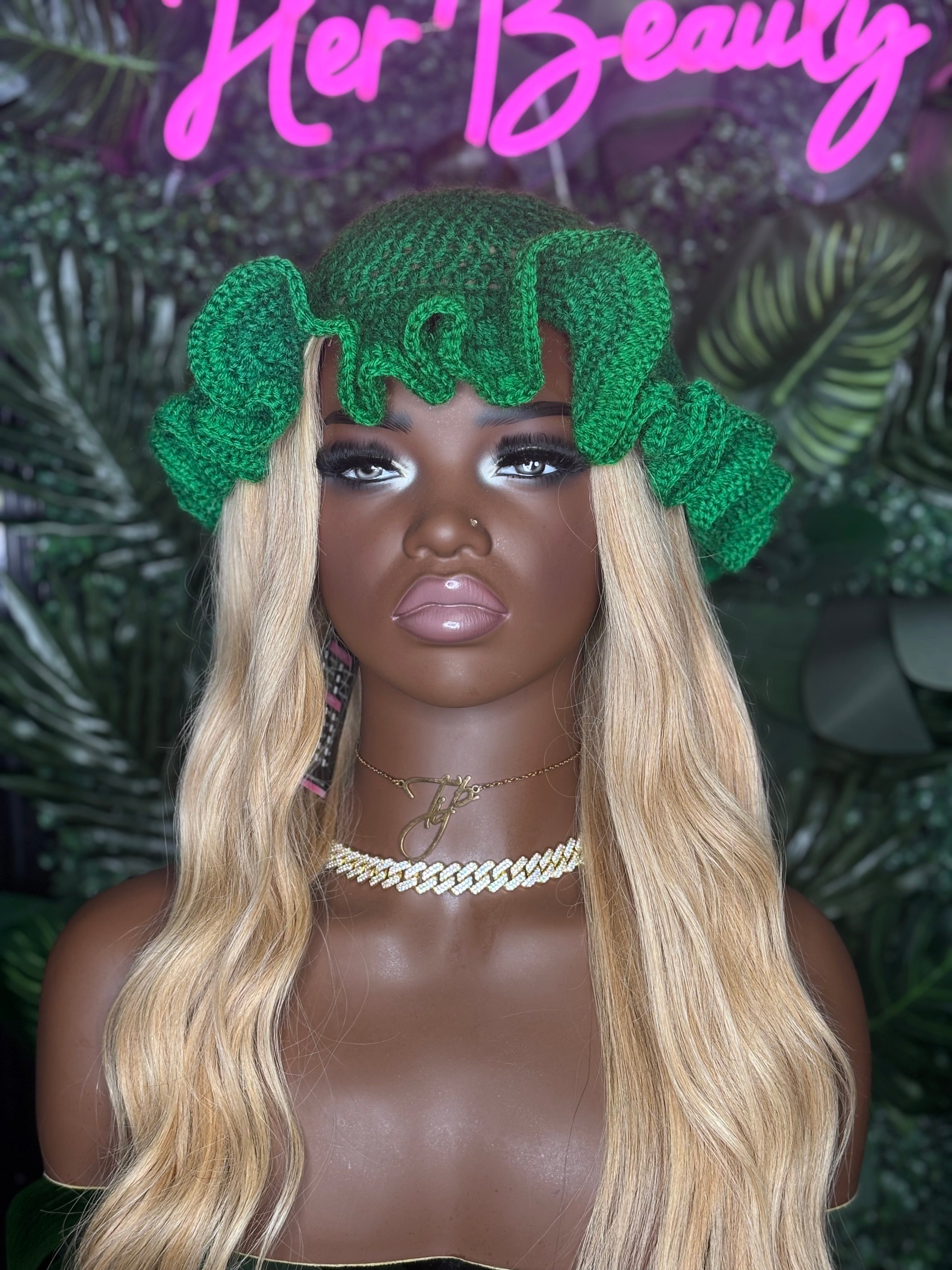 Ruffle Me Crazy Crochet Hat