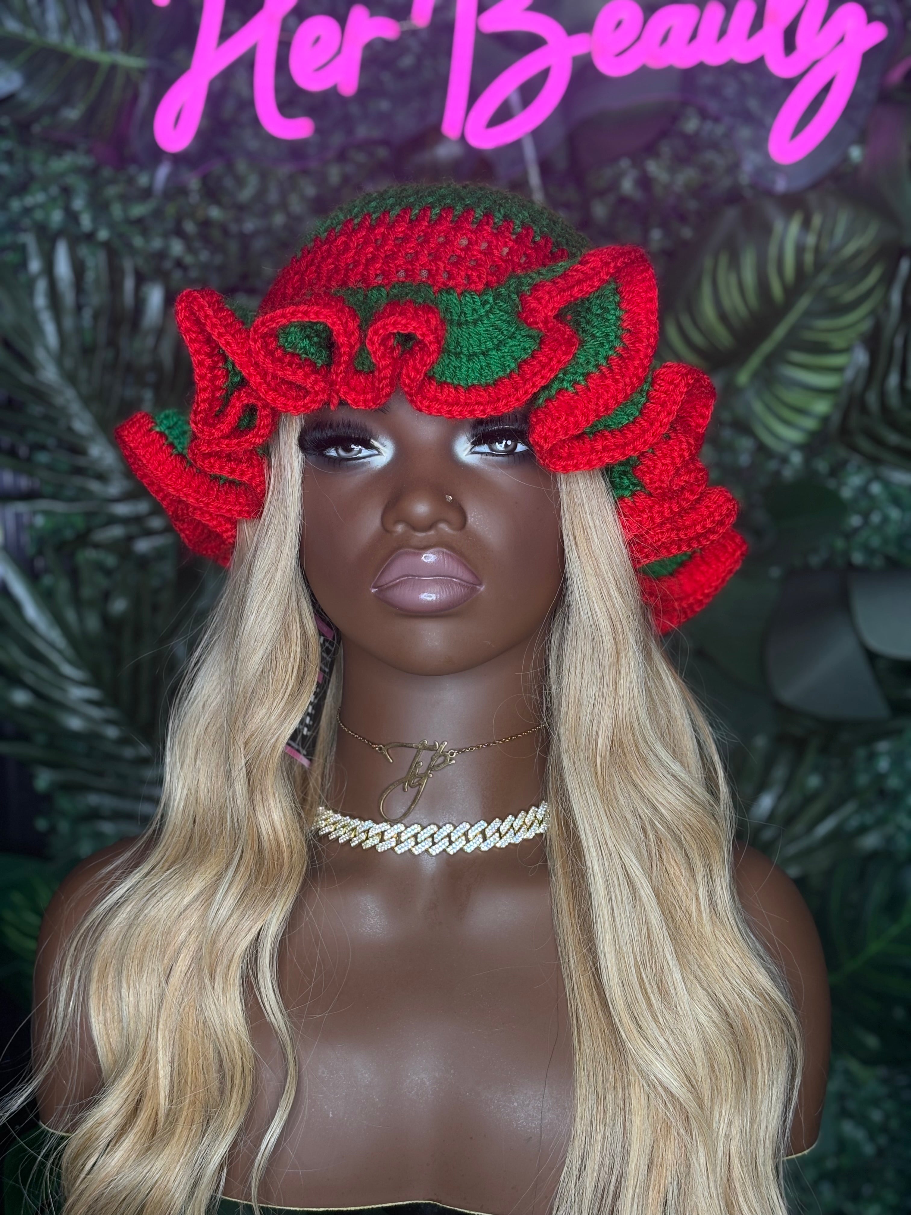 Ruffle Me Crazy Crochet Hat