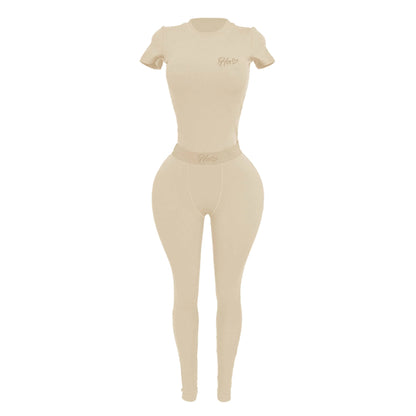 Her Ribbed Legging Essential Set