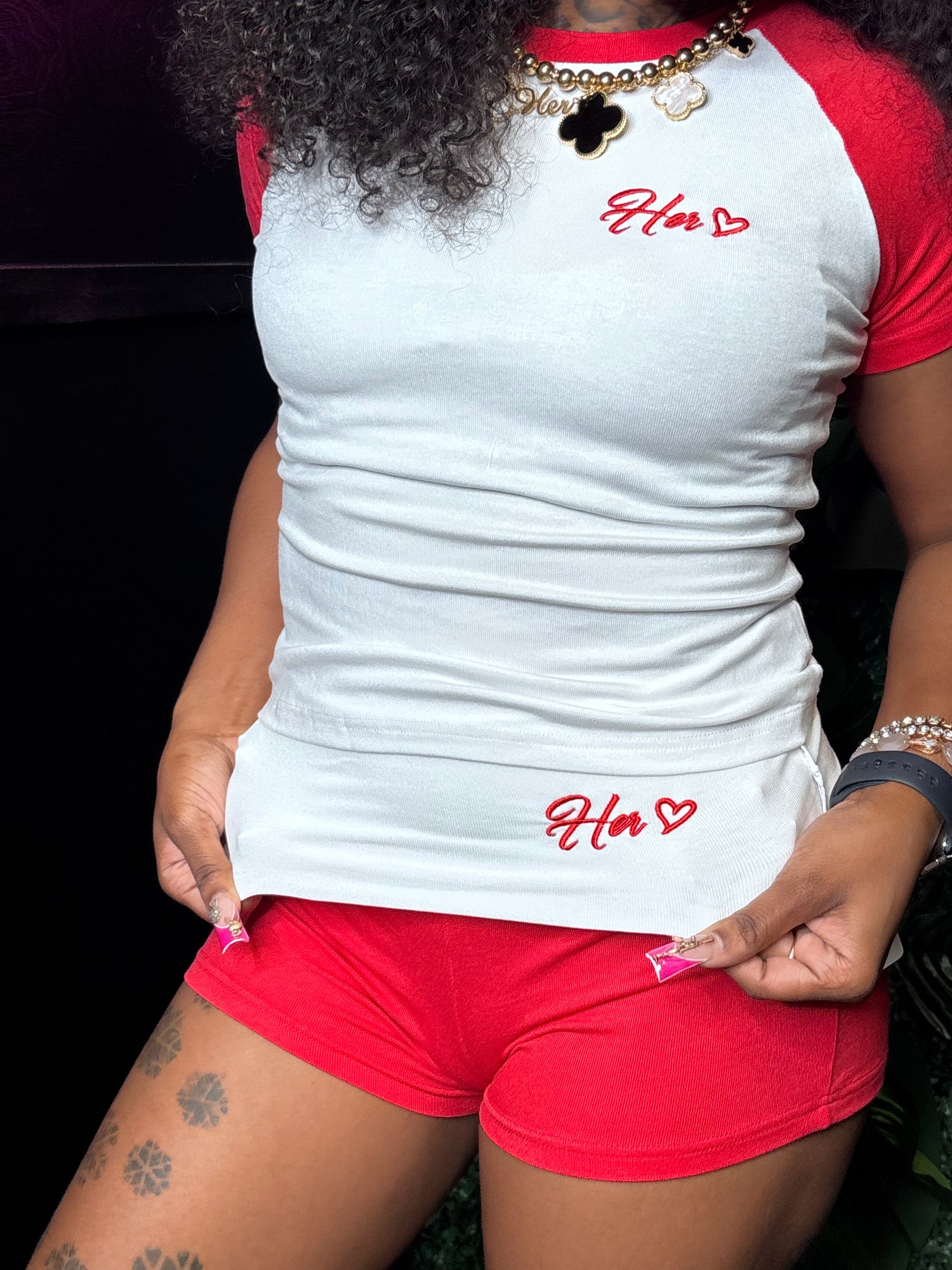 Short Flame Her 3 Piece