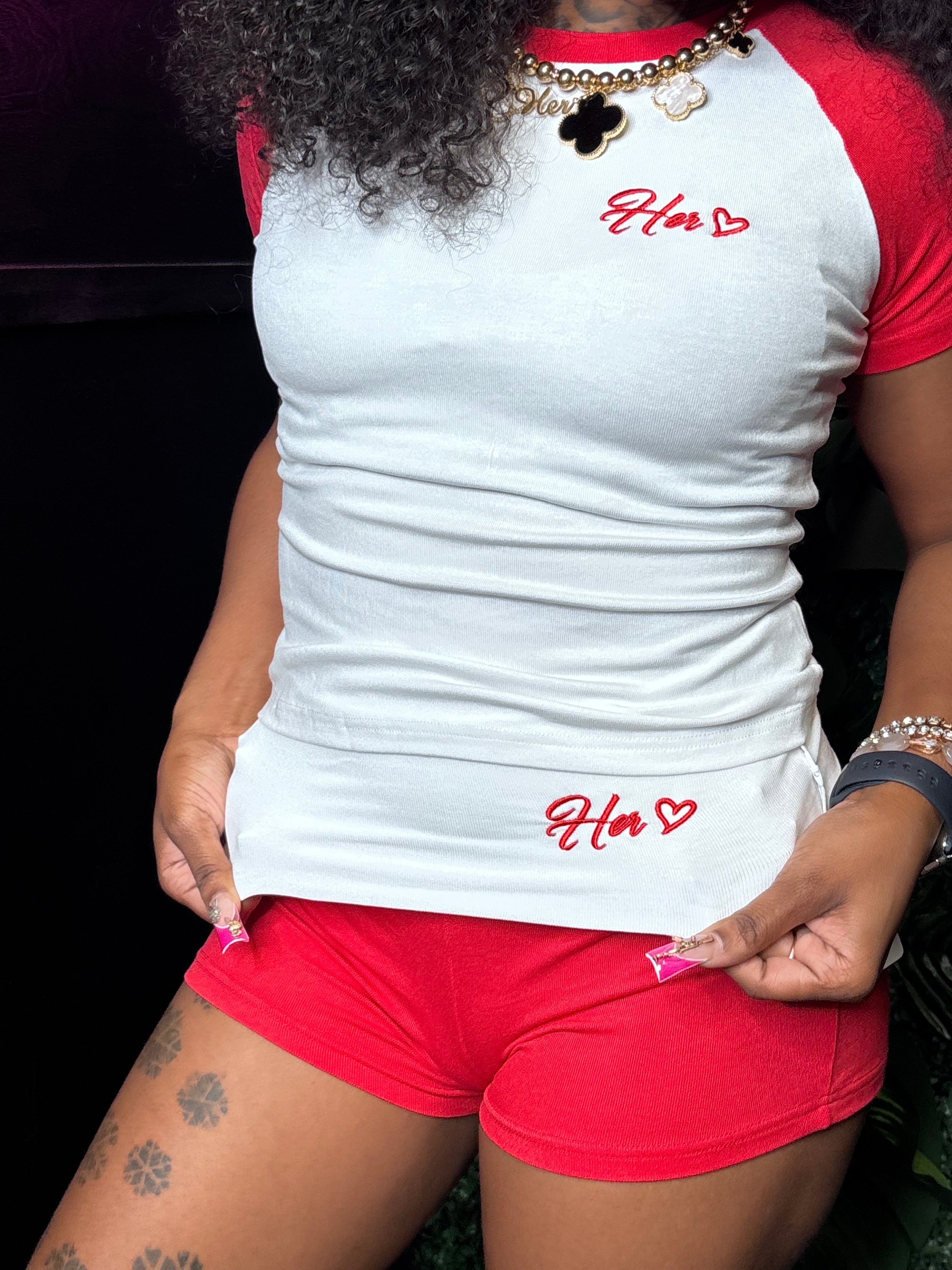 Short Flame Her 3 Piece