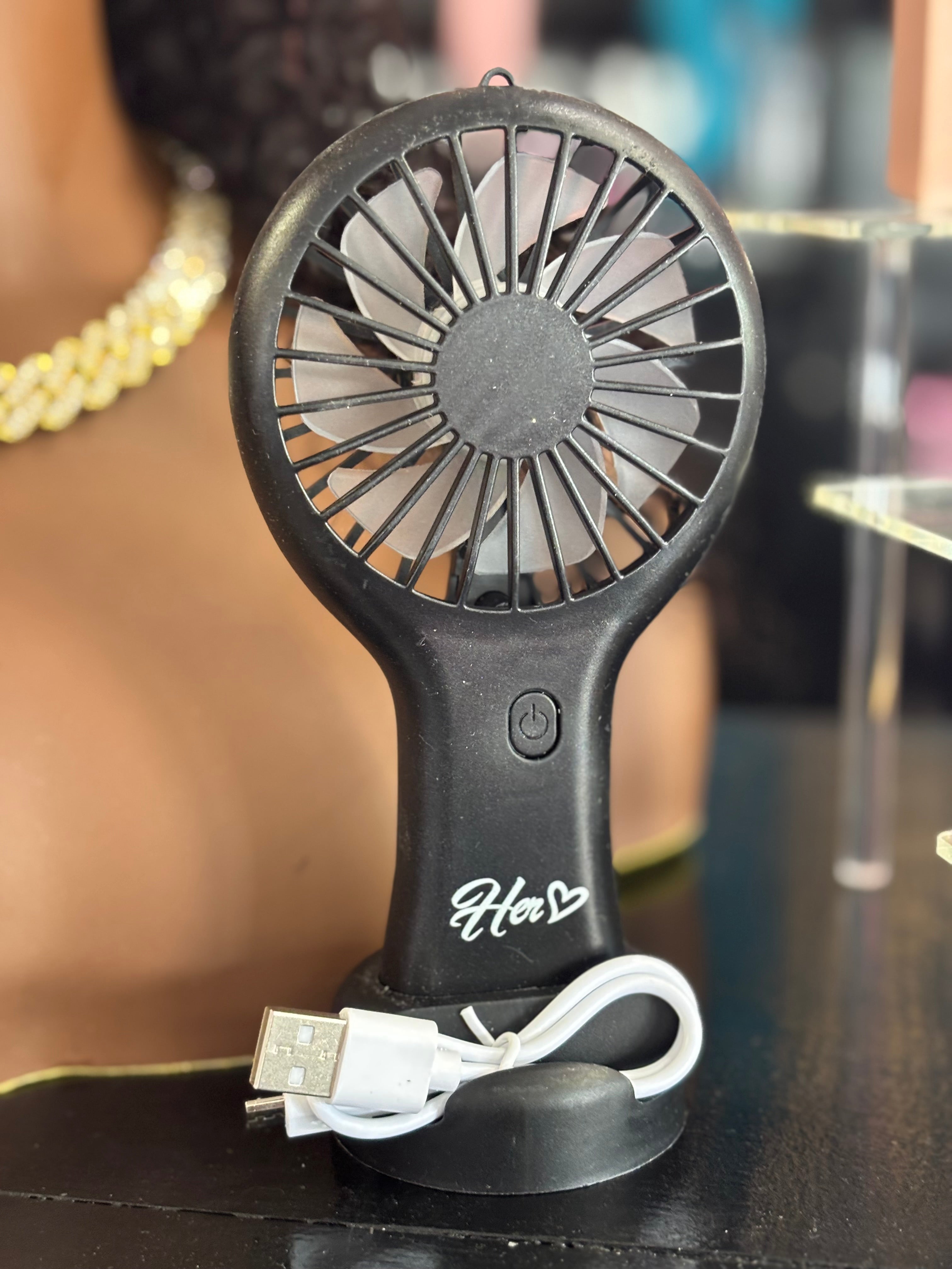 Her Portable Rechargeable Fan