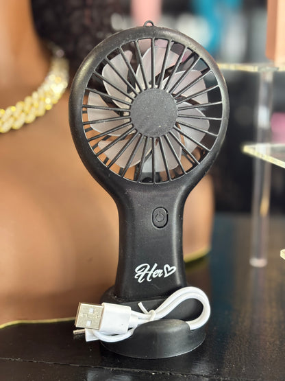 Her Portable Rechargeable Fan