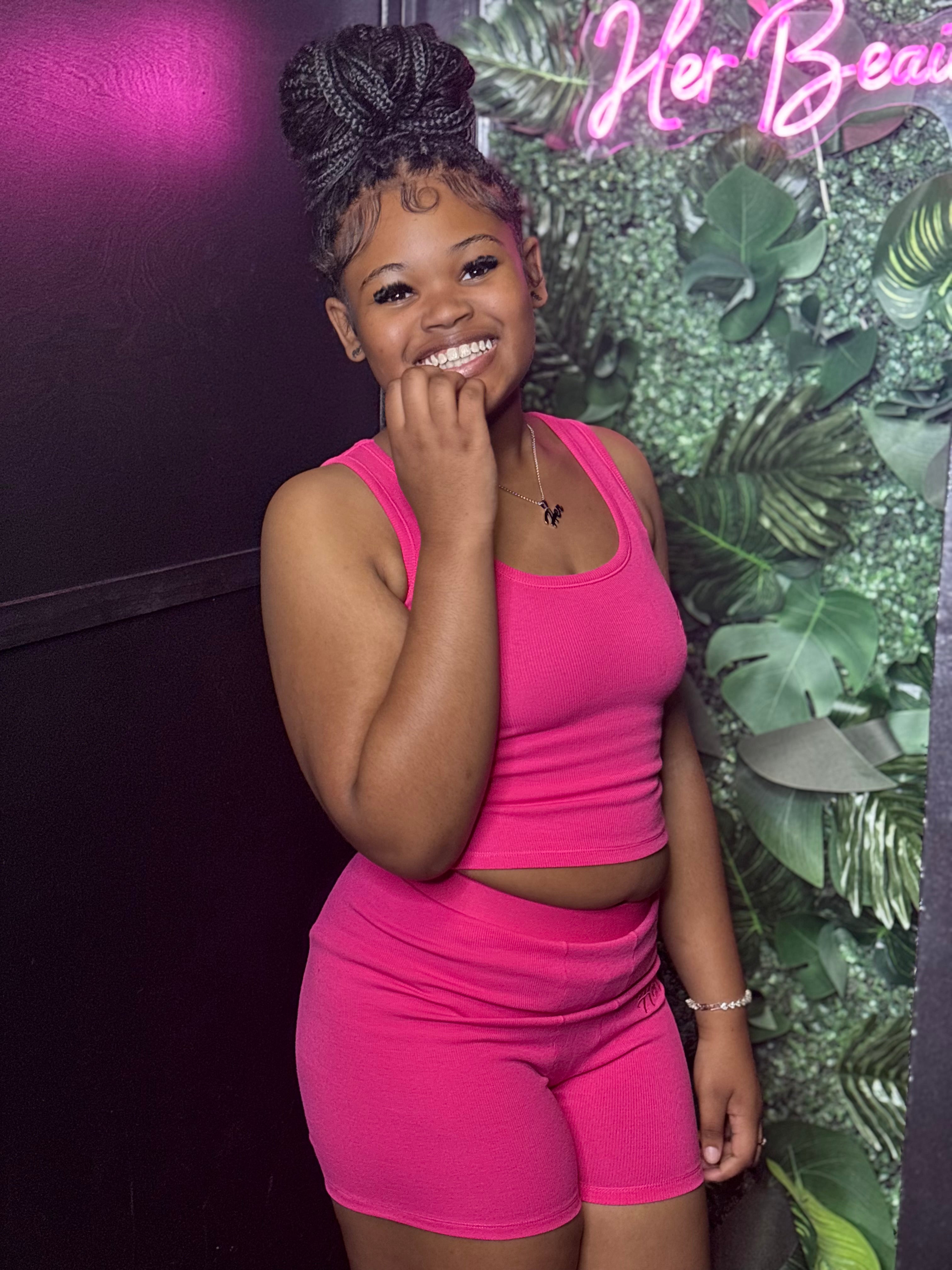 Her Tank Ribbed Shorts Essentials
