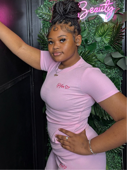 Her Ribbed Shorts Essentials