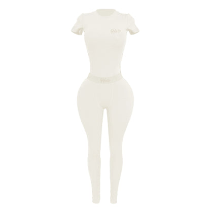 Her Ribbed Legging Essential Set