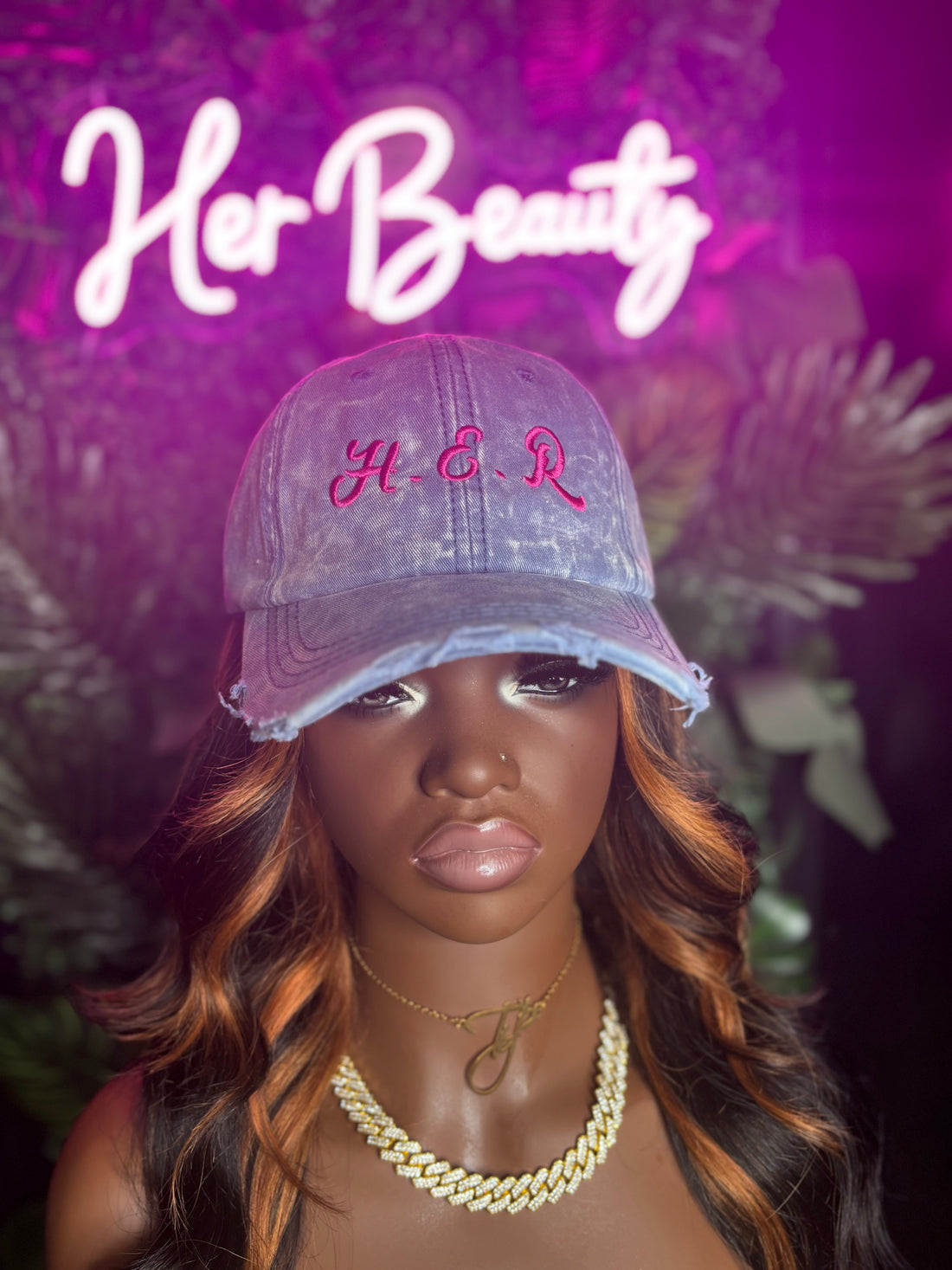 Her Script Signature Cap