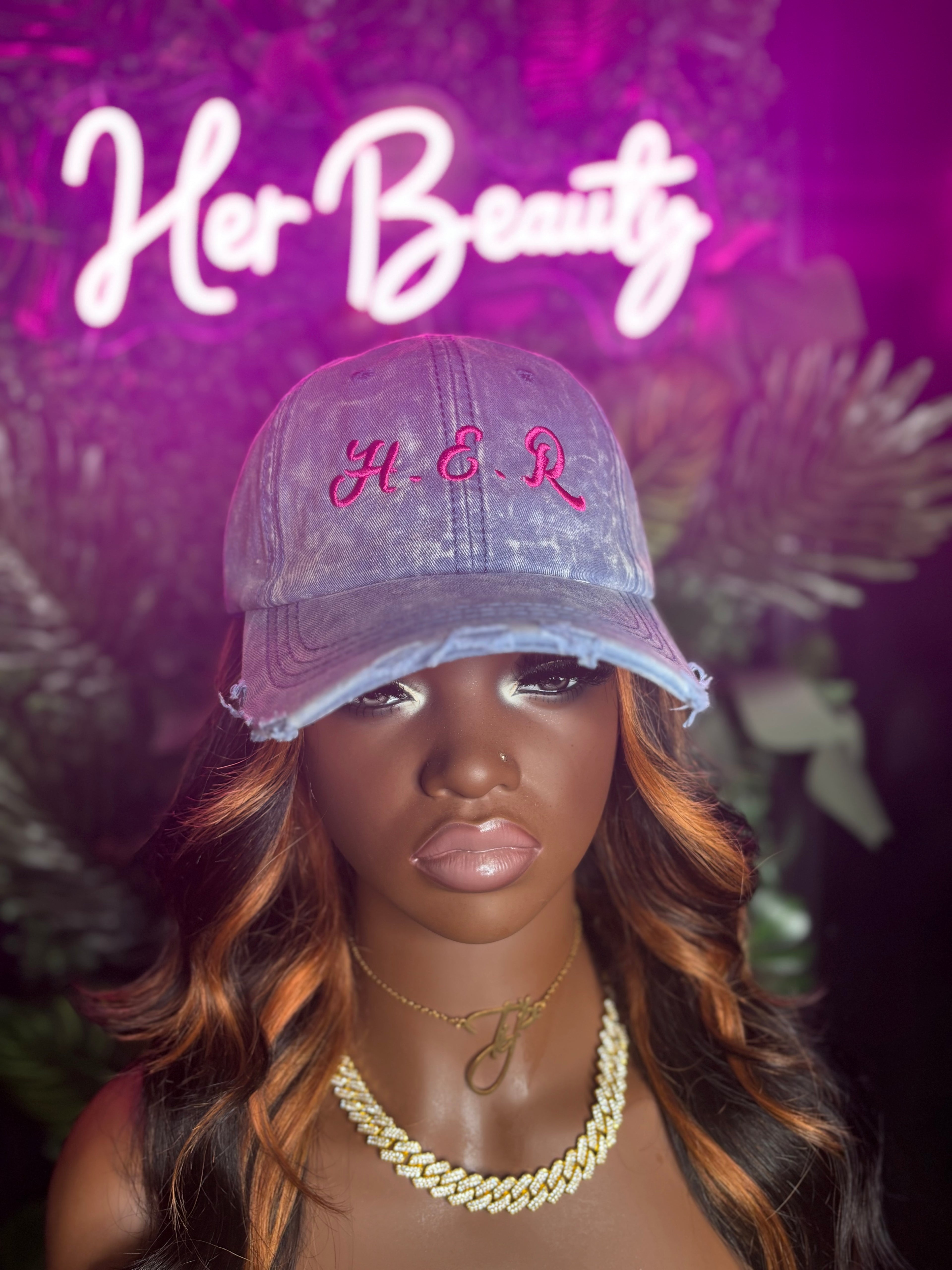 Her Script Signature Cap