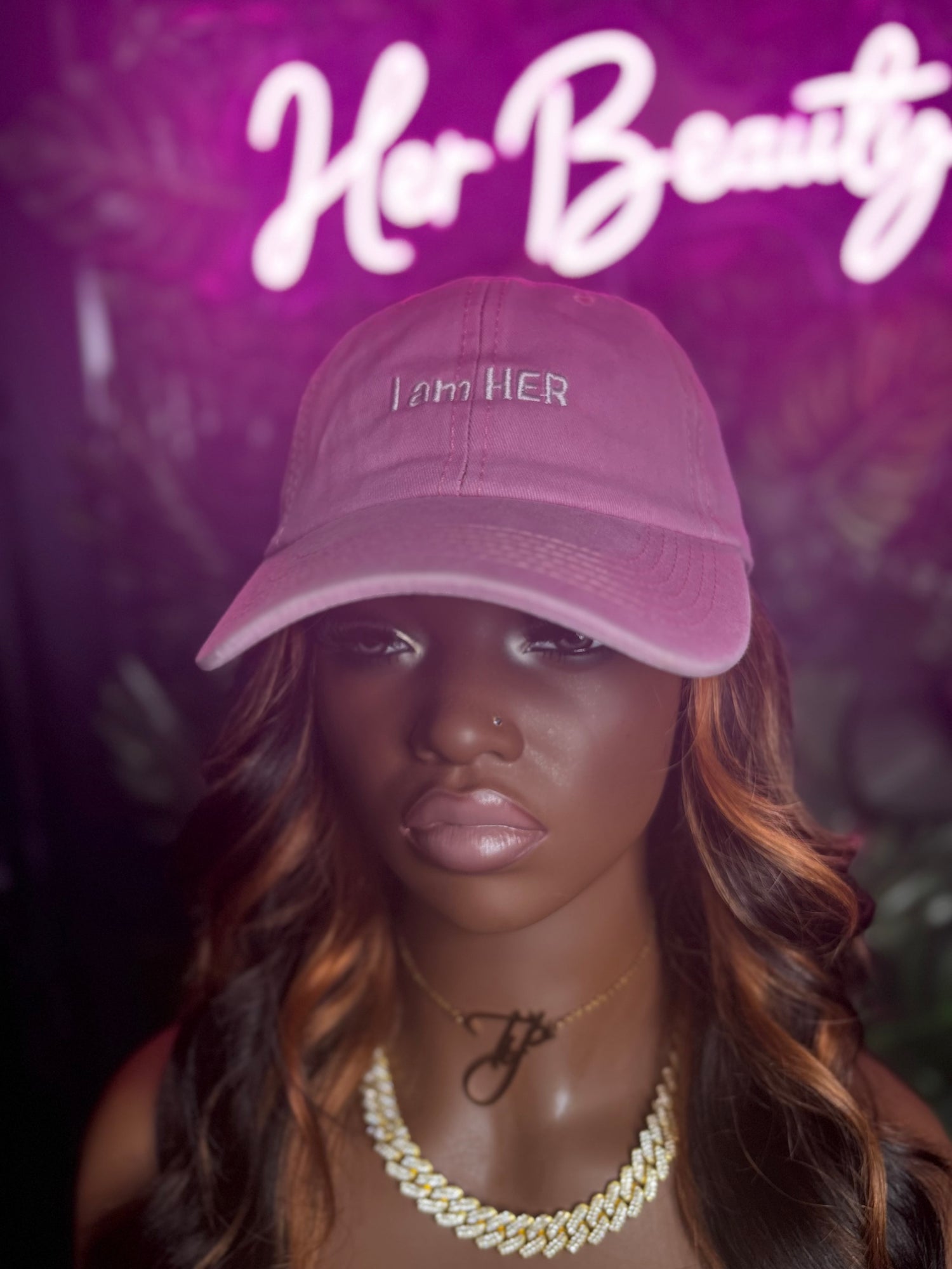 I Am Her Statement Cap