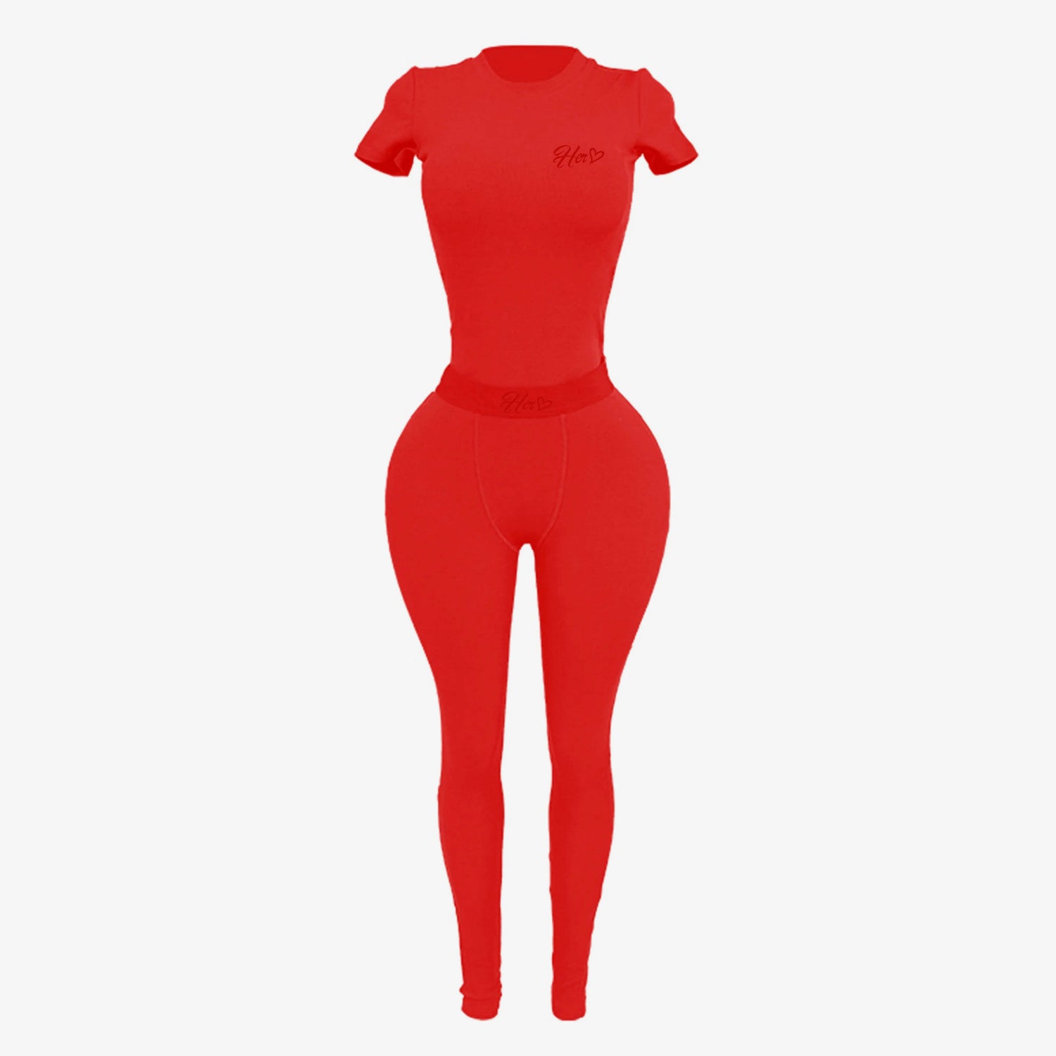 Her Ribbed Legging Essential Set