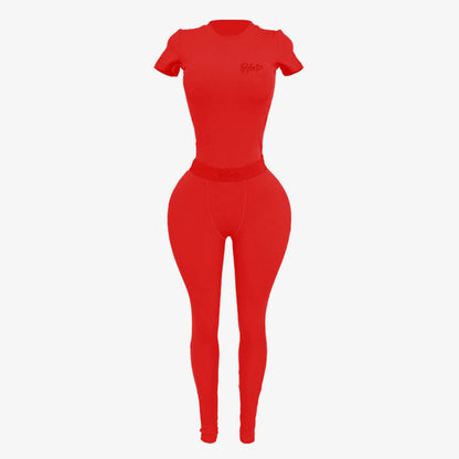 Her Ribbed Legging Essential Set