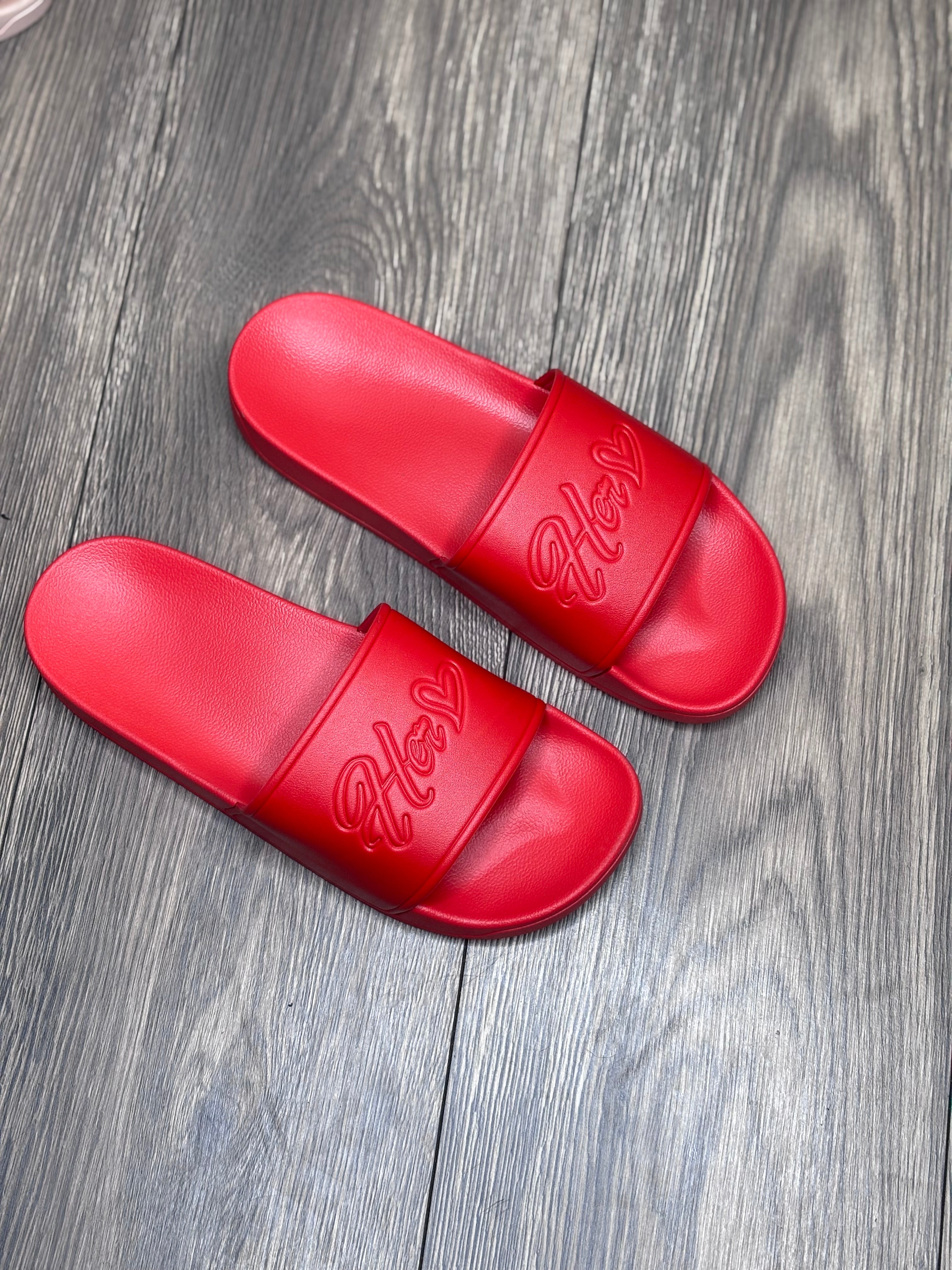 Embossed Red Her Essential Slides