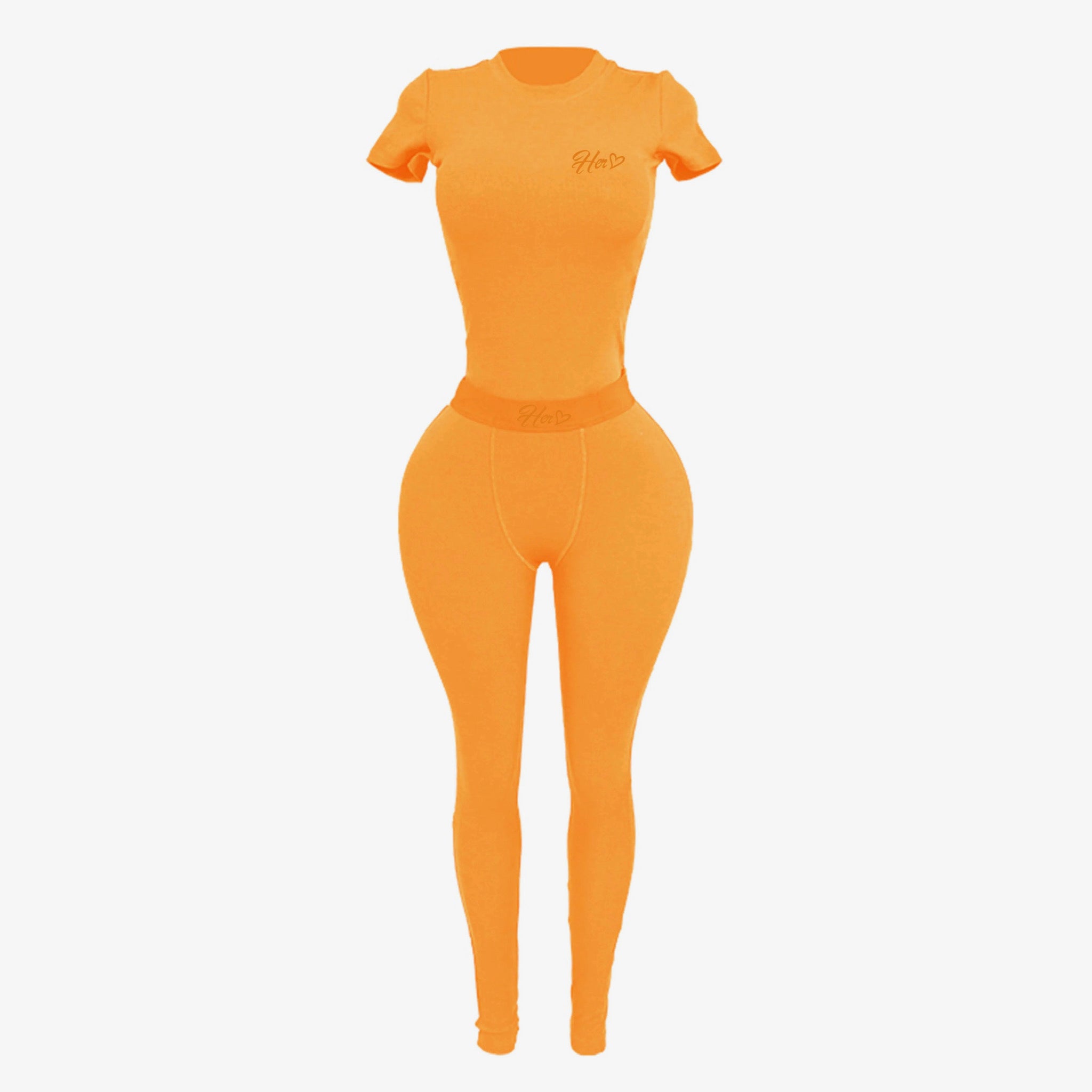 Her Ribbed Legging Essential Set