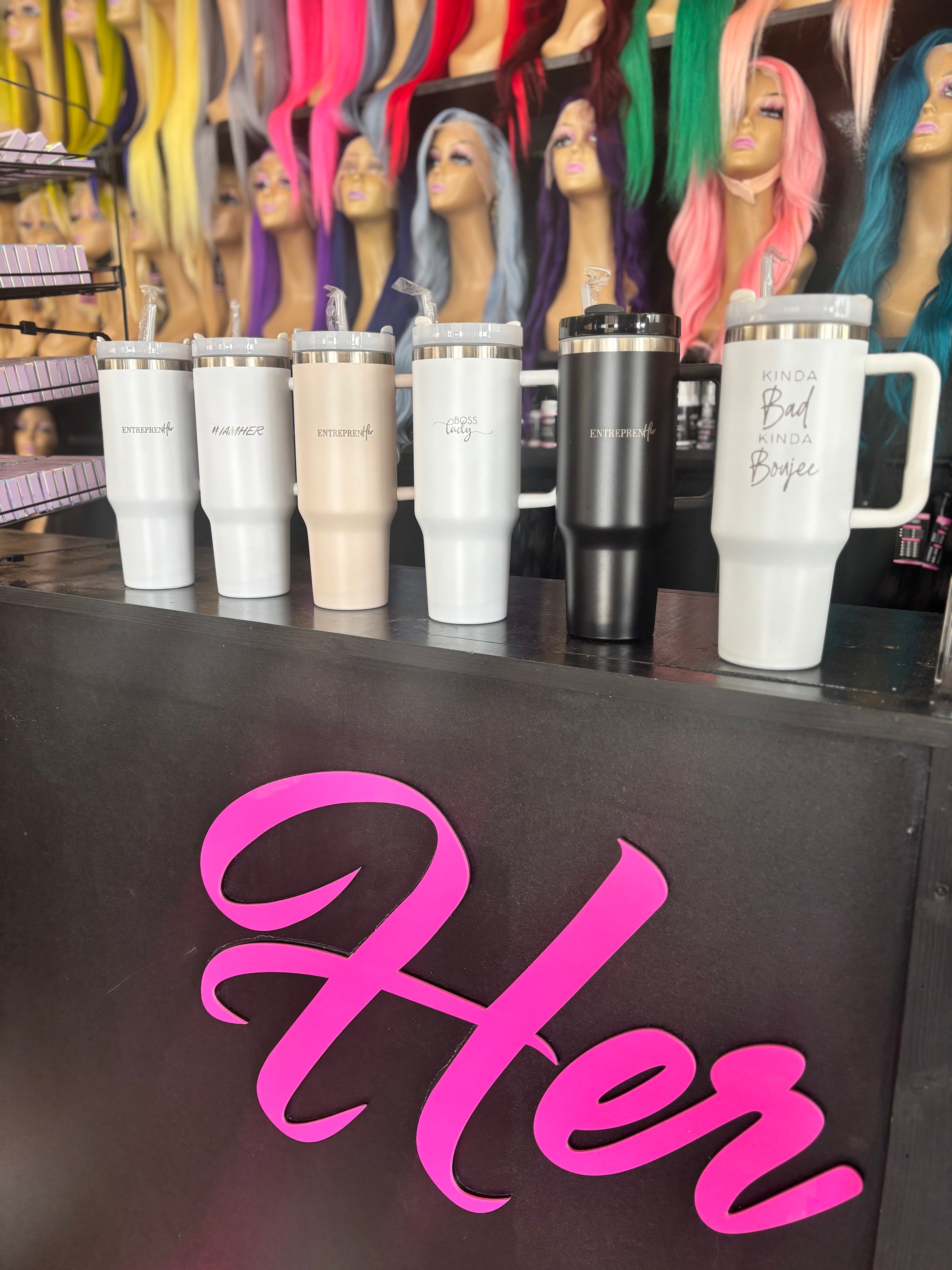 Her Beauty Statement Tumblers