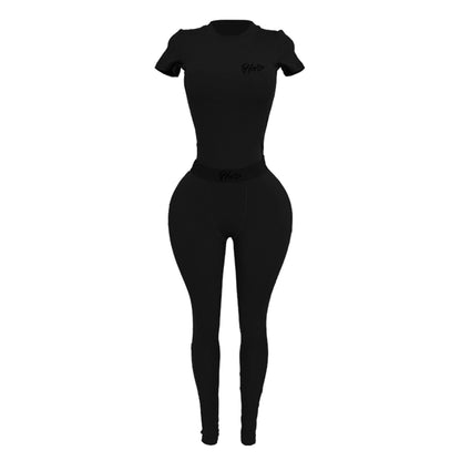 Her Ribbed Legging Essential Set