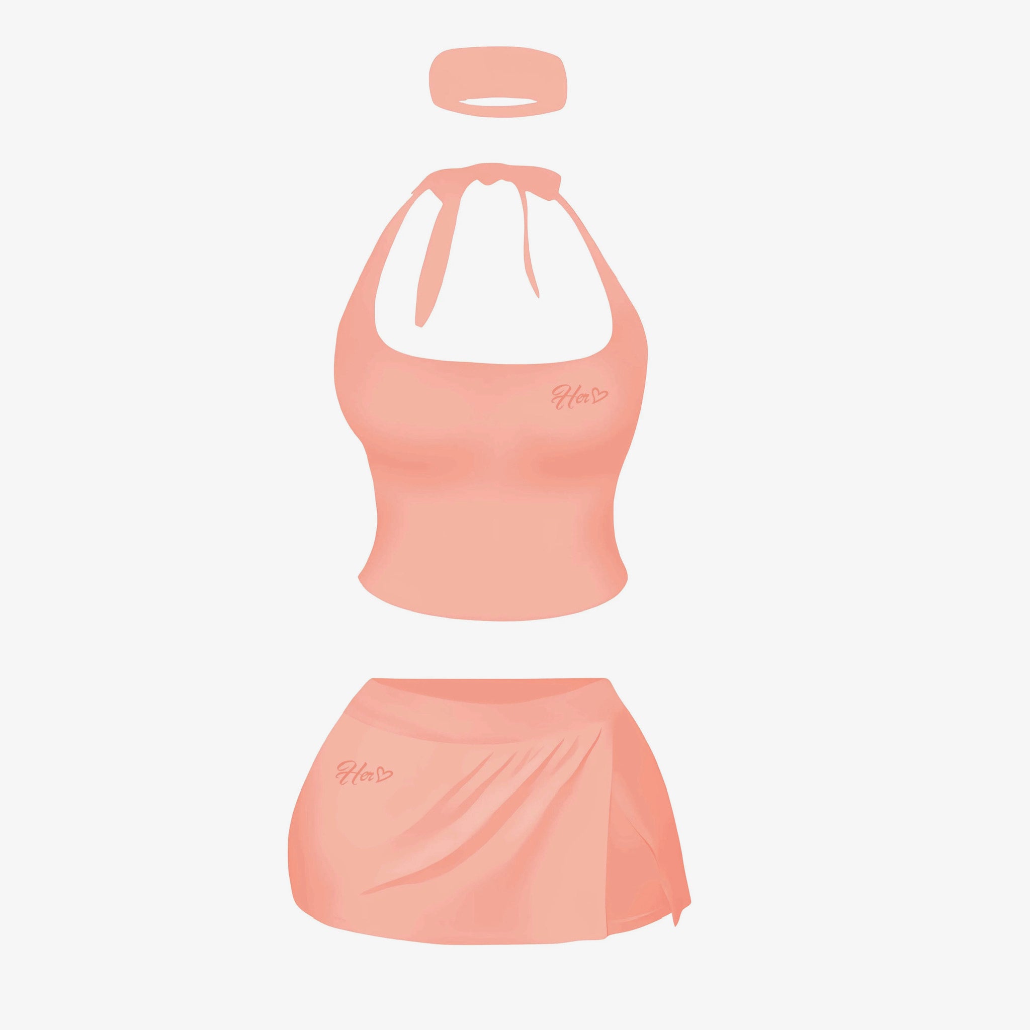 Her Halter Skirt Essentials Set