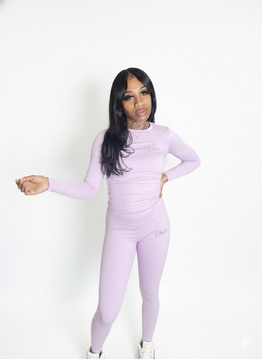 Active “HER” Long Sleeve Legging Set
