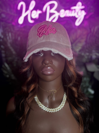 Her Signature Statement Cap