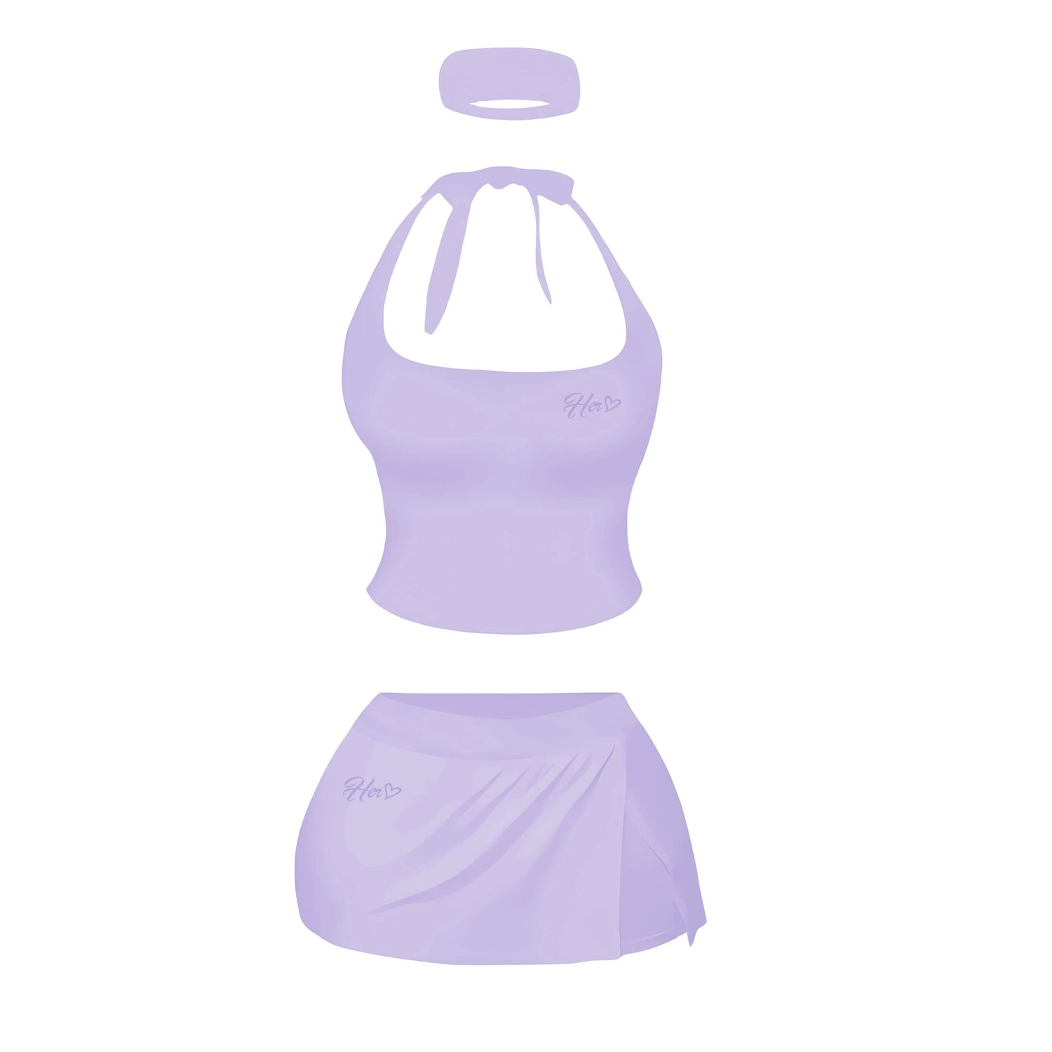 Her Halter Skirt Essentials Set