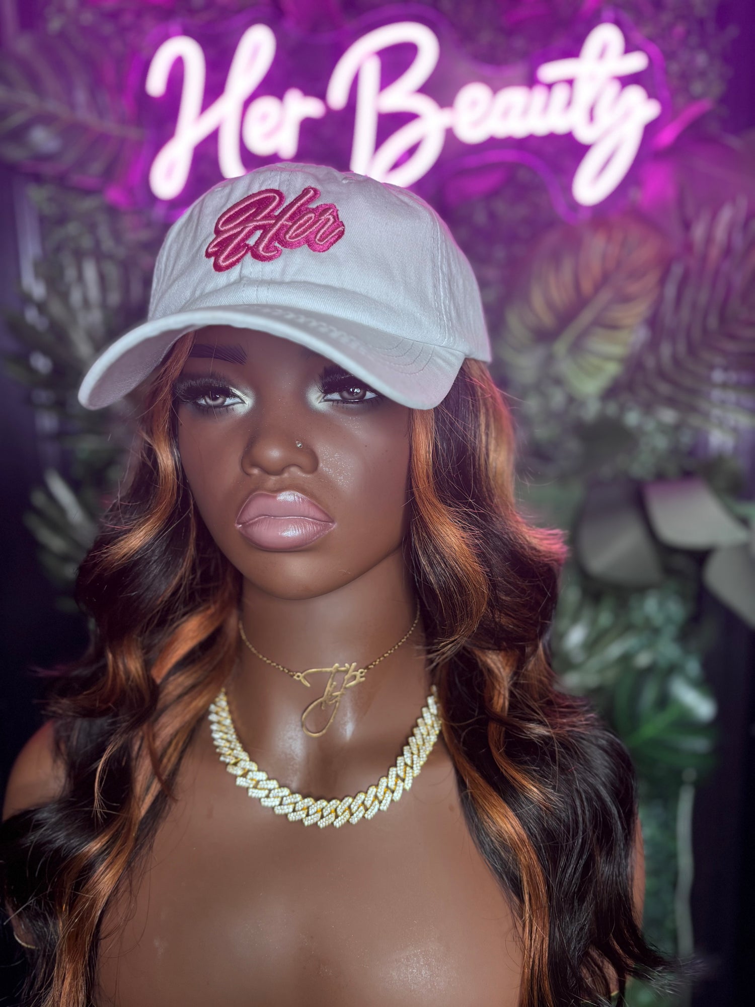 Her Signature Statement Cap