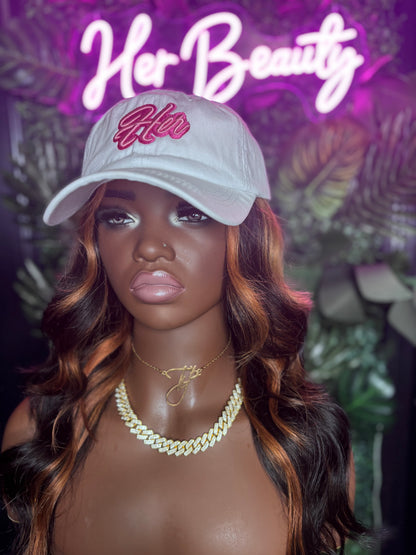Her Signature Statement Cap