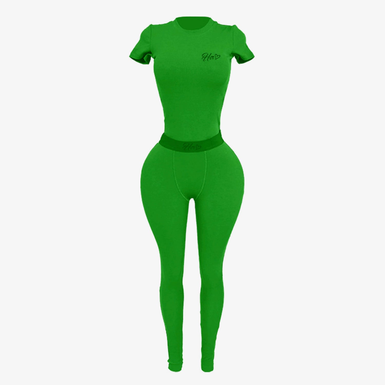 Her Ribbed Legging Essential Set