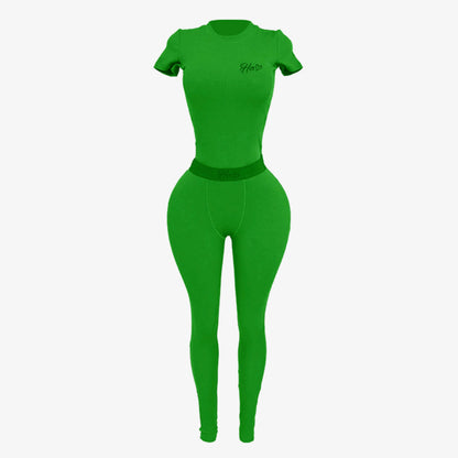 Her Ribbed Legging Essential Set