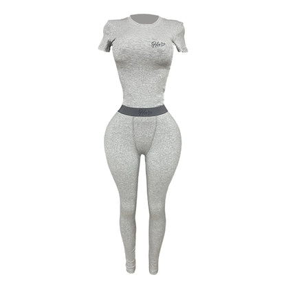 Her Ribbed Legging Essential Set