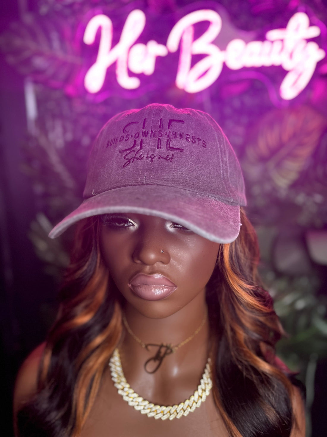 She Is Me! Statement Cap