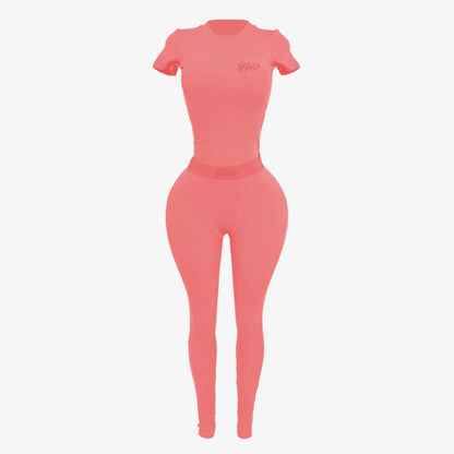 Her Ribbed Legging Essential Set