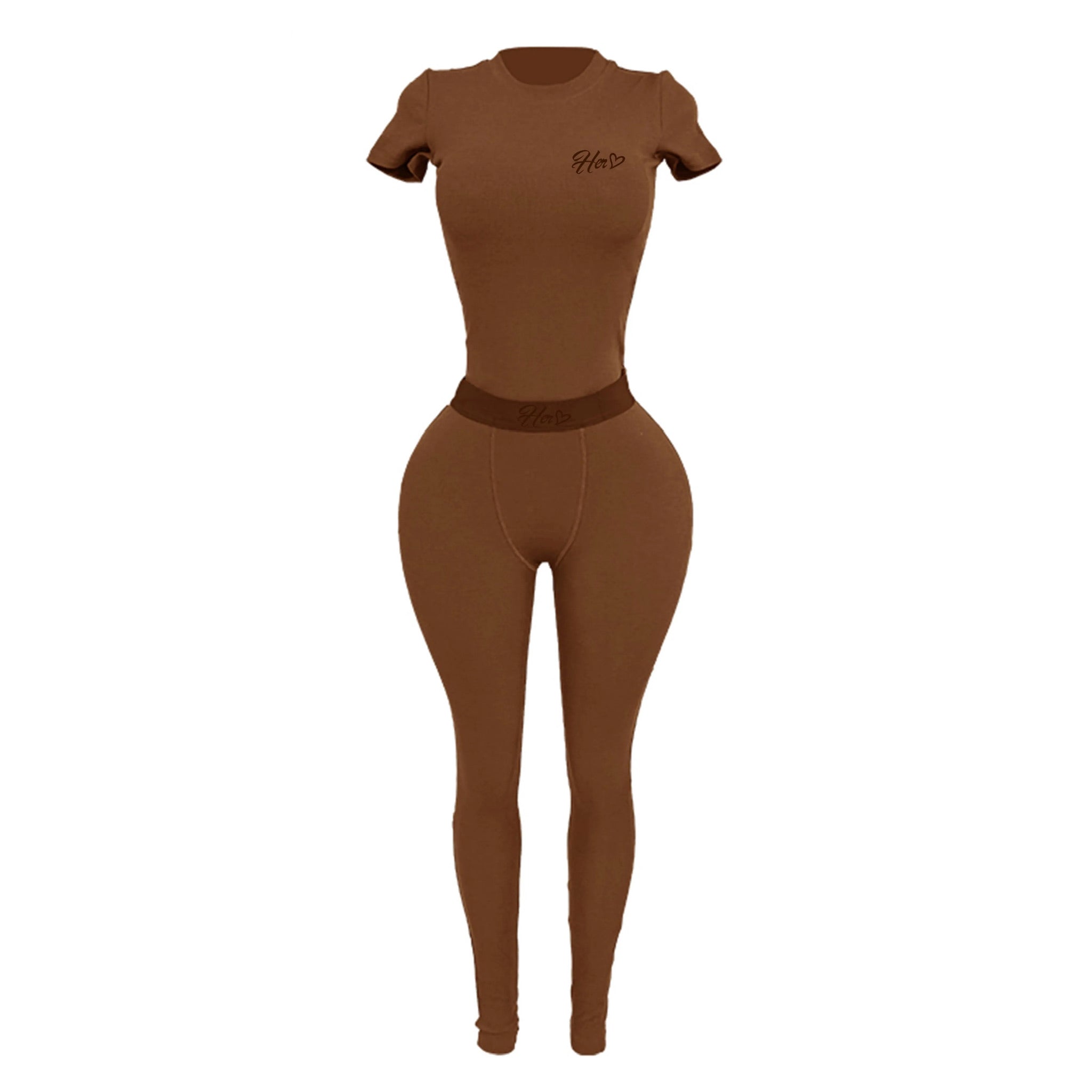 Her Ribbed Legging Essential Set