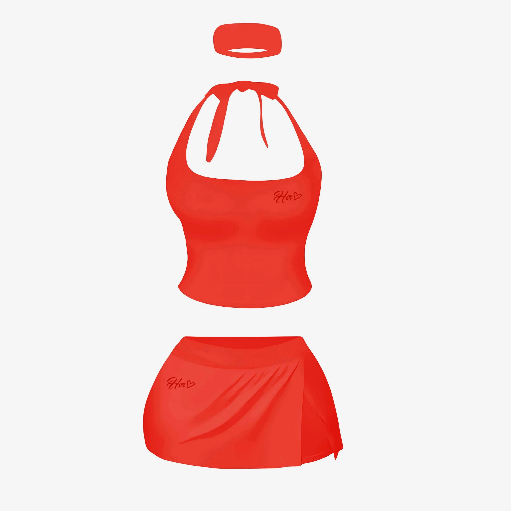 Her Halter Skirt Essentials Set