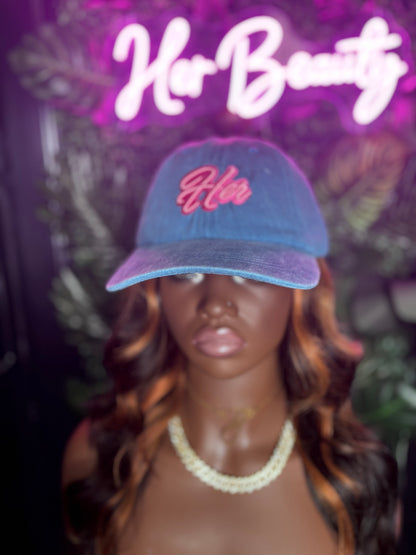 Her Signature Statement Cap