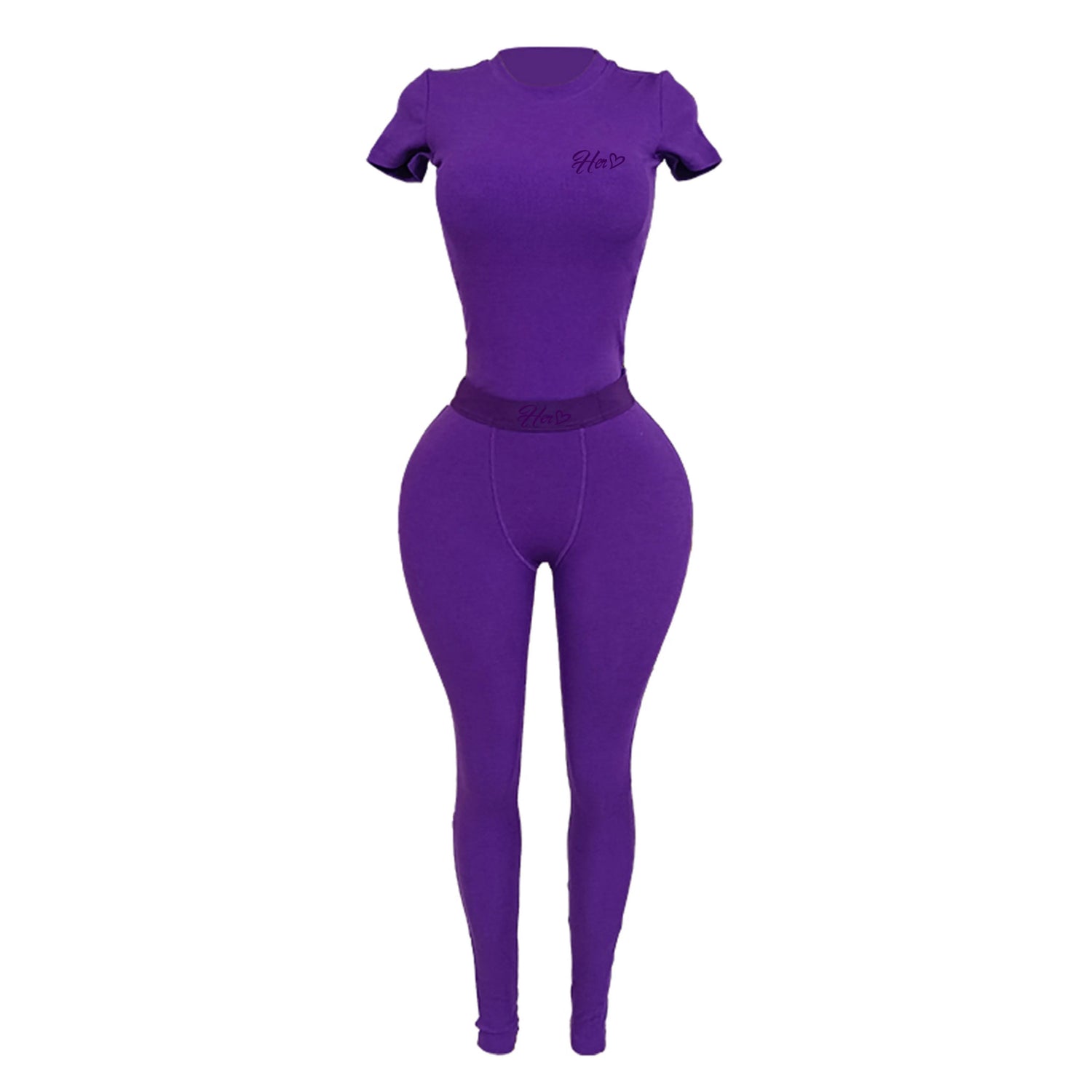 Her Ribbed Legging Essential Set