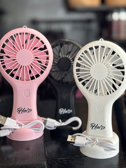 Her Portable Rechargeable Fan