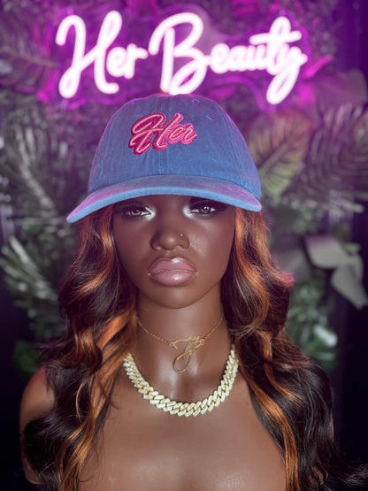 Her Signature Statement Cap