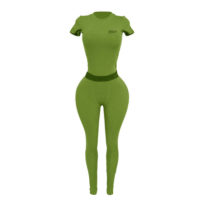 Her Ribbed Legging Essential Set