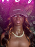 Pink EntrepreneuHer Cap with bold embroidered logo for female entrepreneurs